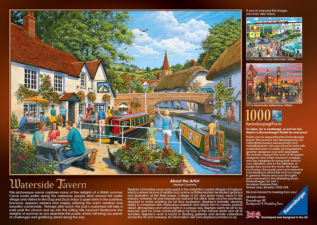 Ravensburger 19695 Waterside Tavern, 1000 Stück