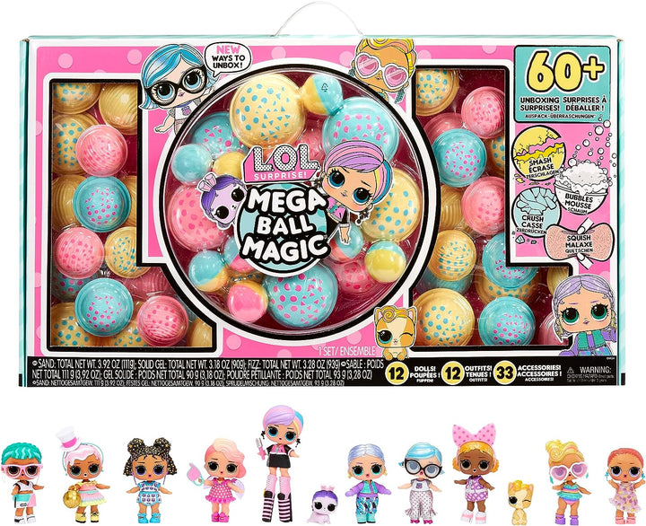 L.O.L. Surprise! Mega Ball Magic Pack with 60+ Surprises