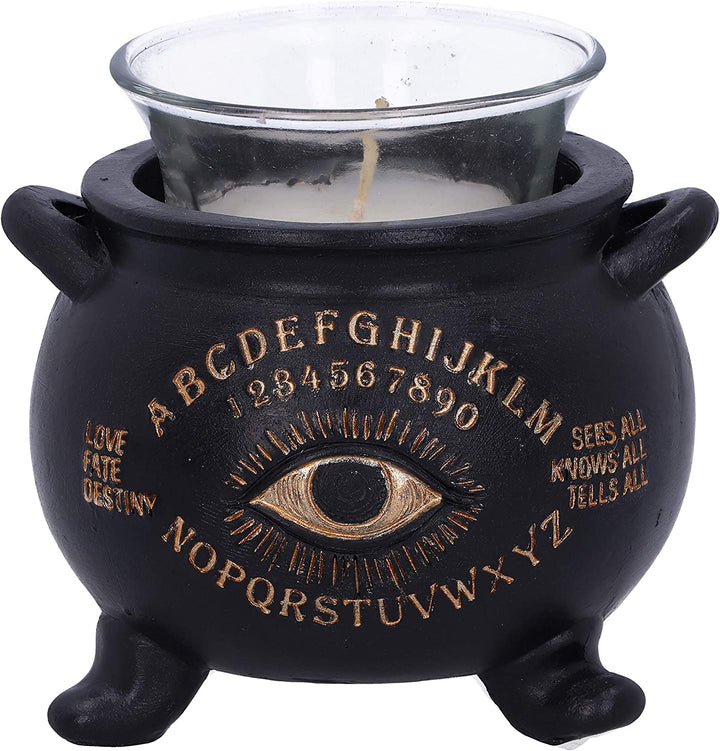 All Seeing Eye Witches Cauldron Teelichthalter