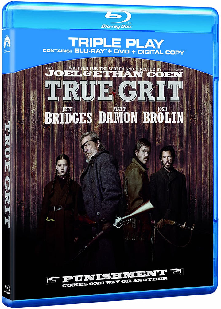True Grit – Western (Blu-ray + DVD) [2011] [Region Free] [Blu-ray]