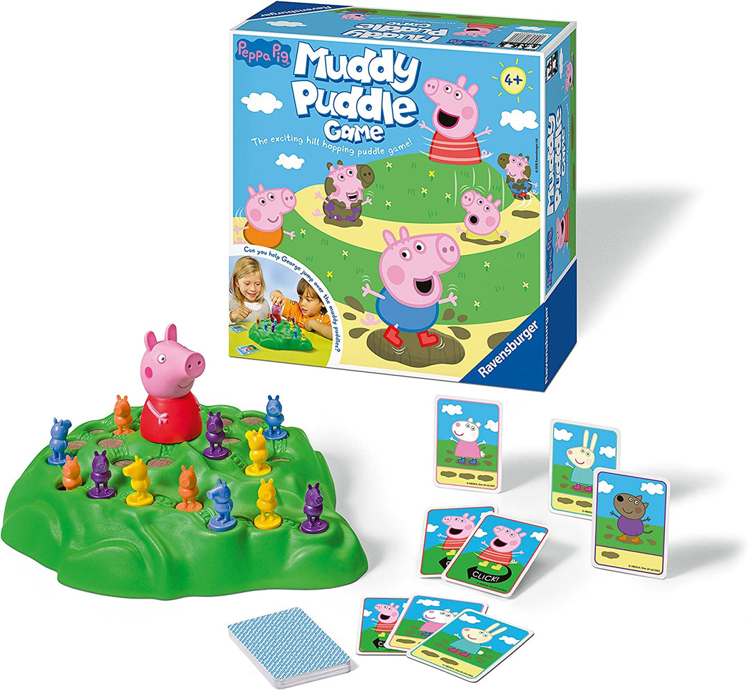Ravensburger 21391 Peppa Pig's Muddy Puddles Game