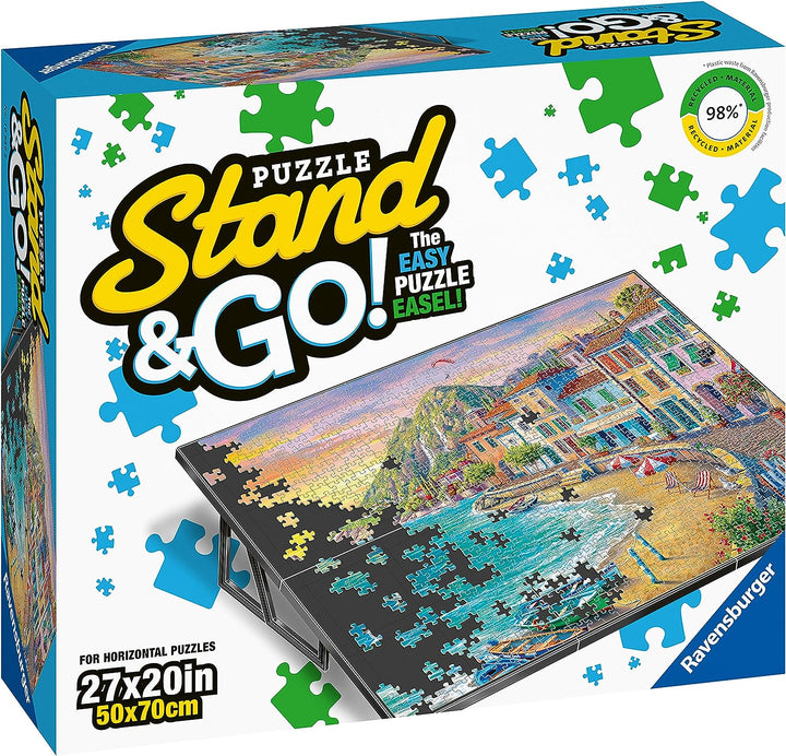 Ravensburger Puzzle-Zubehör – Stand &amp; Go Puzzle-Brett-Staffelei, passend für 1000