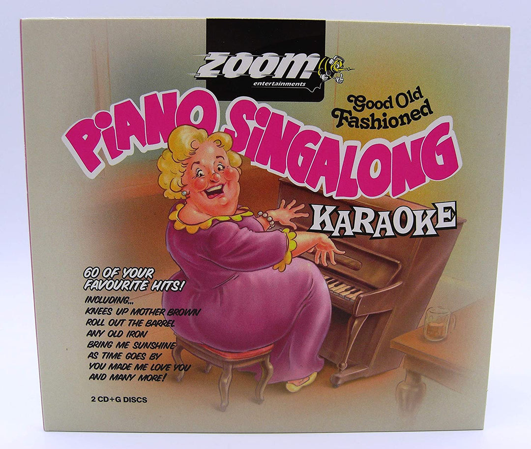 Zoom Karaoke - 60 Piano Singalong Favourites - Double CD+G Set [Audio CD]