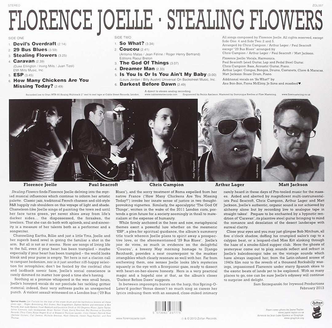 Blumen stehlen [Vinyl]