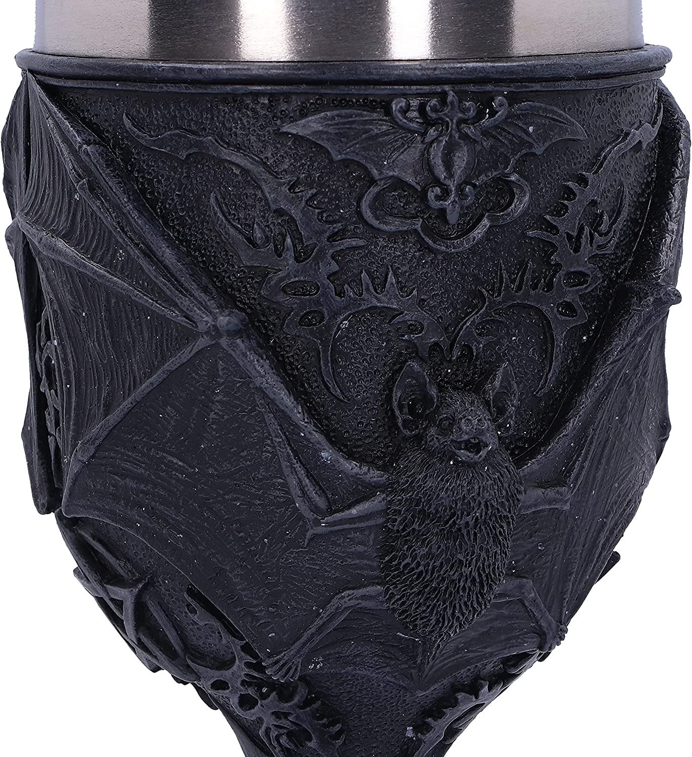 Nemesis Now Wiccan & Witchcraft Collection - Dark Fang Bat Goblet (Black) 3