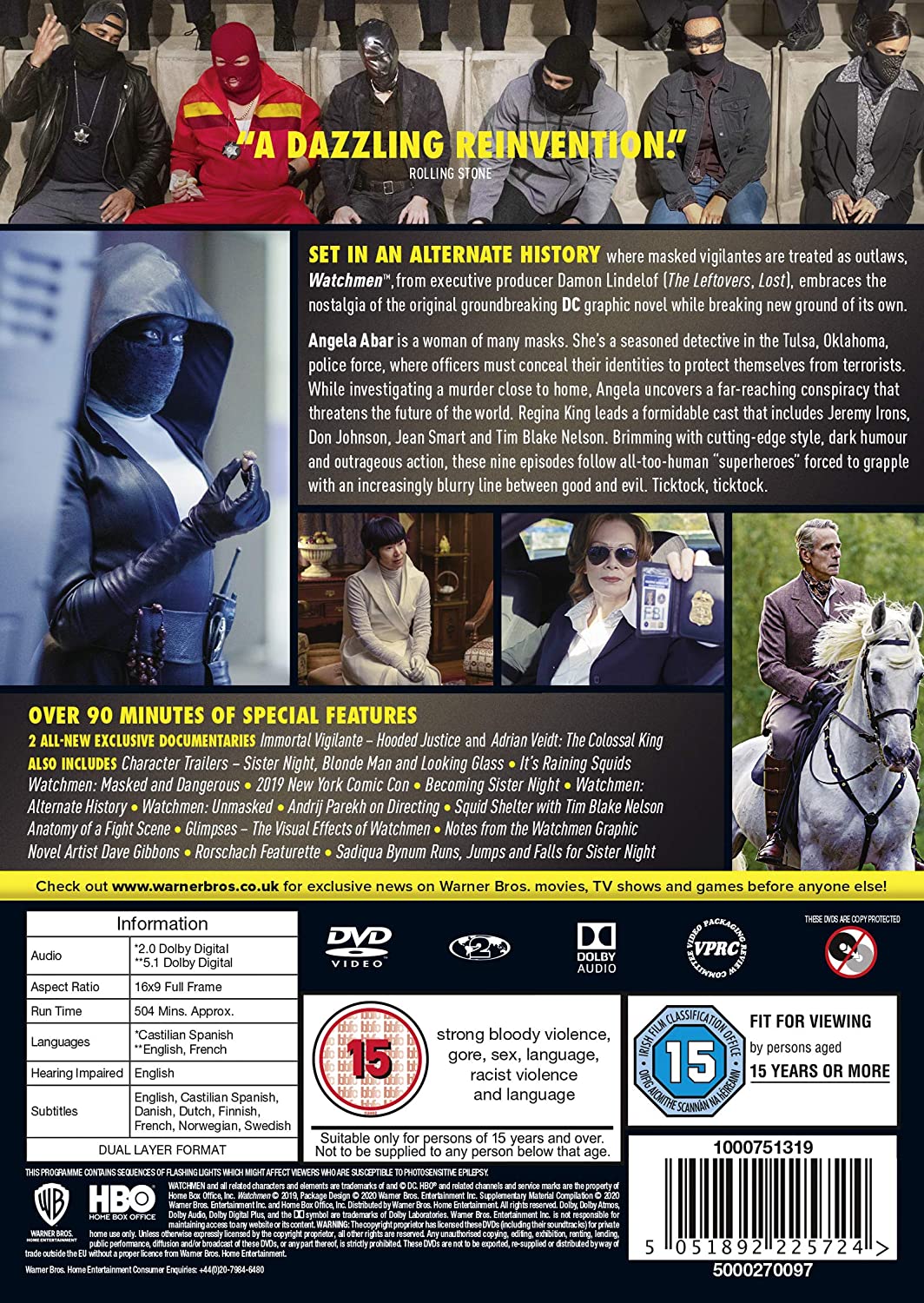 Watchmen: Staffel 1 [2019] – Action/Science-Fiction [DVD]