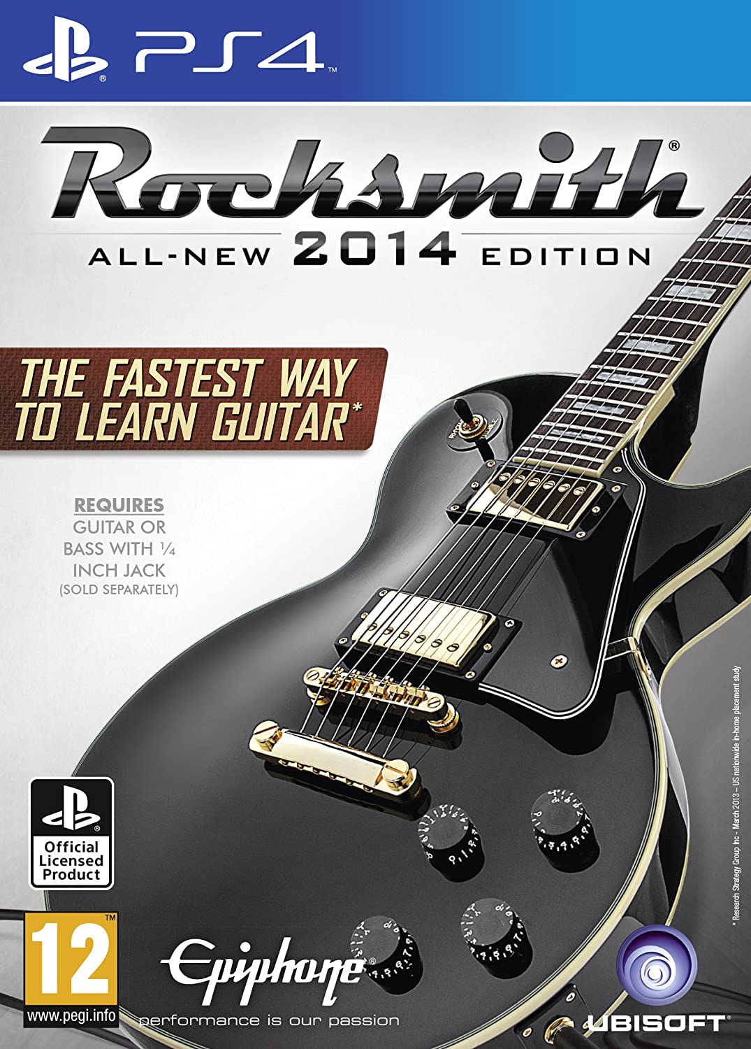 Rocksmith 2014 Edition avec câble Real Tone - PS4