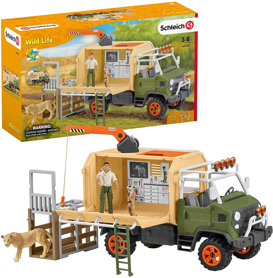 Schleich 42475 Dierenredding Grote vrachtwagen Wild Life