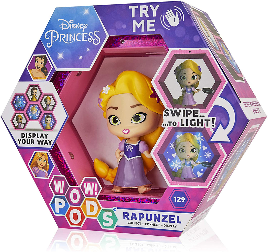 WOW! PODS Rapunzel - Tangled | Official Disney Princess Light-Up Bobble-Head Col