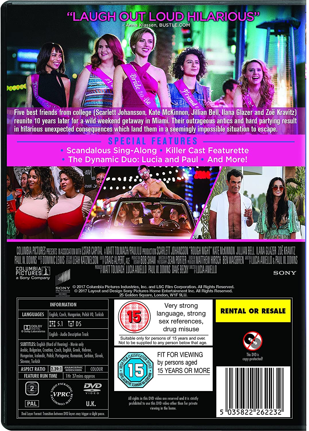 Raue Nacht [DVD] [2017]
