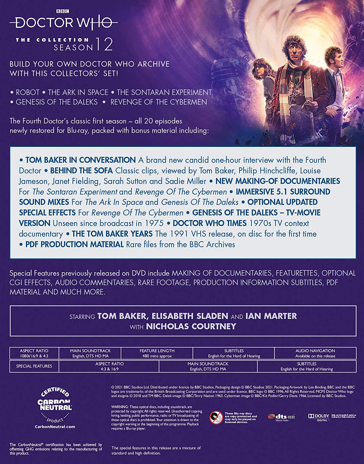 Doctor Who - The Collection - Season 12 (2021) [Blu-ray] 2