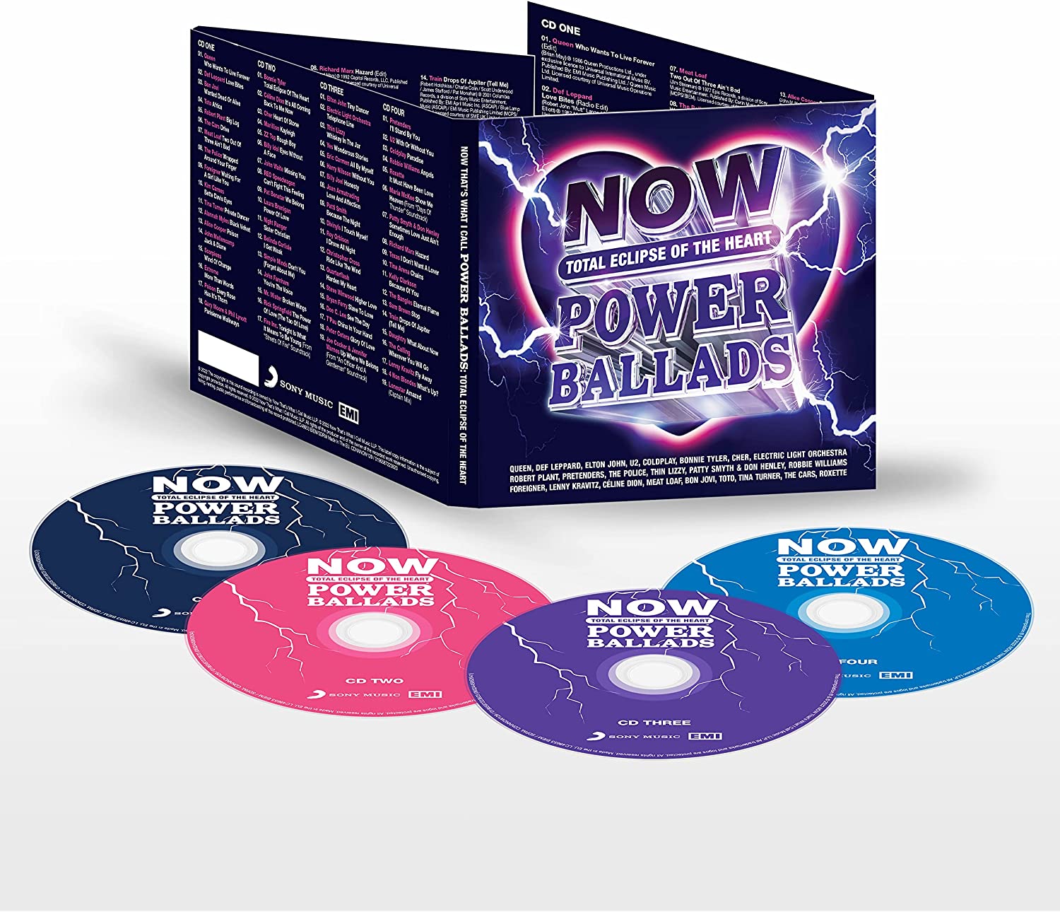 Various Artists - NOW That's What I Call Power Ballads: Total Eclipse Of The Heart [Audio CD] 3