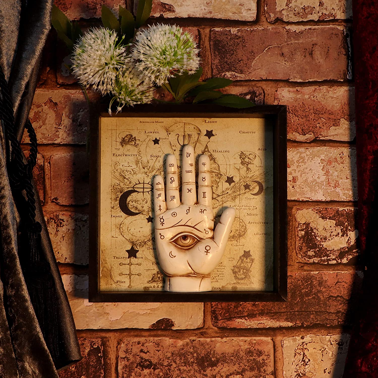 Nemesis Now - Palmistry Companion Framed Chiromancy Wall Art 1