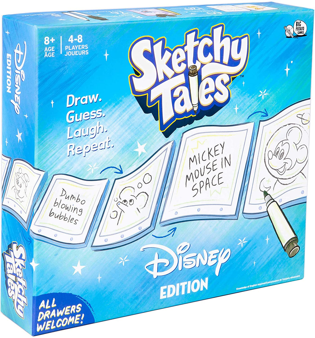 Disney Sketchy Tales: The Magical Disney Drawing Game for Kids