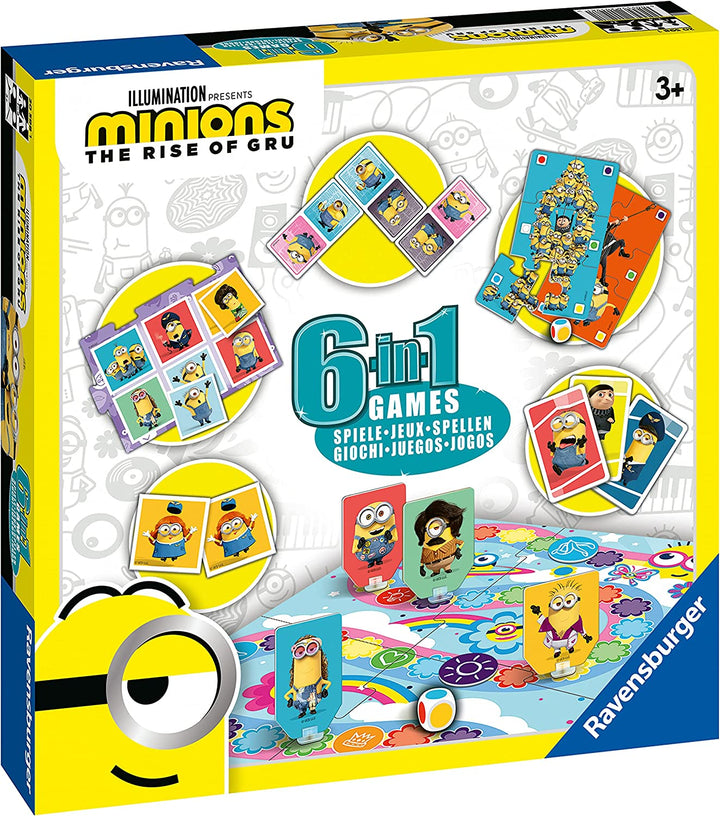 Ravensburger 20598 Minions 2 6-in-1-Spiele
