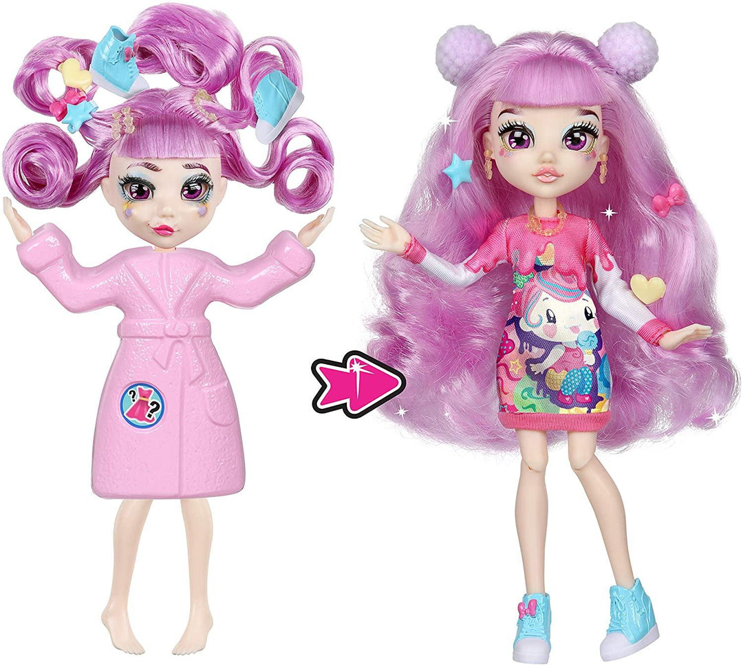 FailFix Kawaii Qtee Total Makeover Doll Pack 8.5 inch Fashion Doll - Yachew