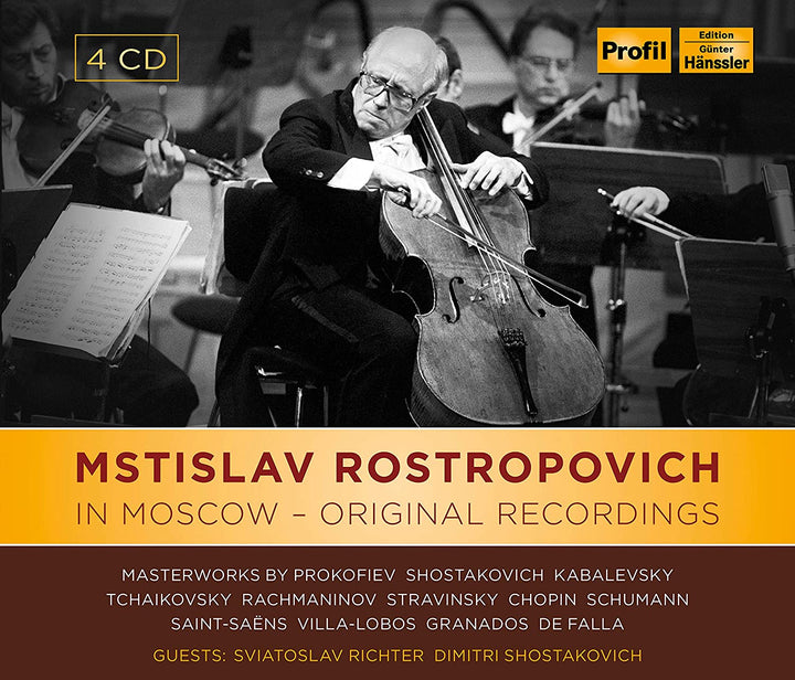 Mstislav Rostropovich - Rostropovich In Moscow [Mstislav Rostropovich] [Profil: PH18062] [Audio CD]
