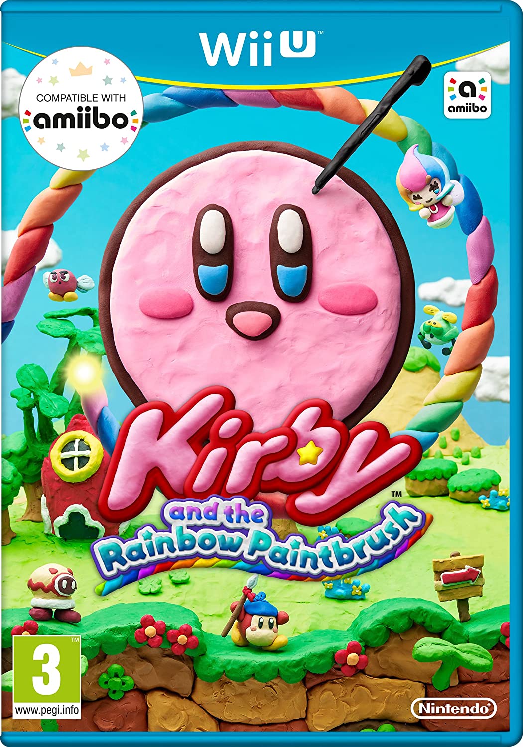Kirby and the Rainbow Paintbrush (Nintendo Wii U)