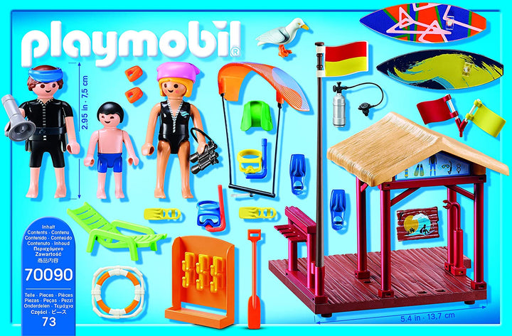 Playmobil 70090 Family Fun Camping Cabane Sports Nautiques