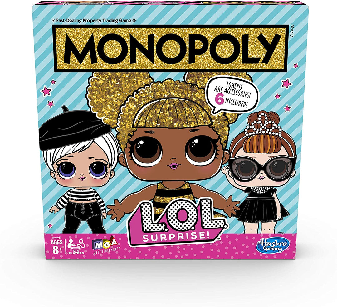 Gioco del monopolio: gioco da tavolo LOL Surprise Edition per bambini dagli 8 anni in su