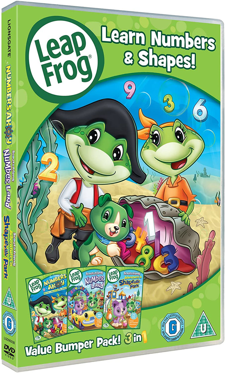 Leapfrog - Learn Numbers & Shapes [DVD]