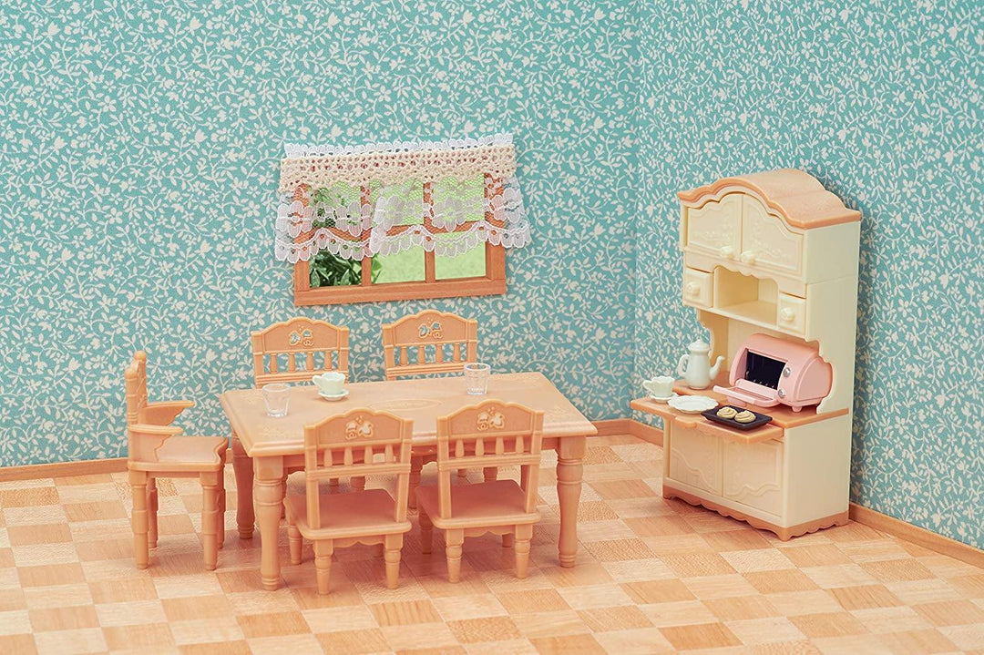 Sylvanian Families 5340 Dining Room Set, Multicolor - Yachew