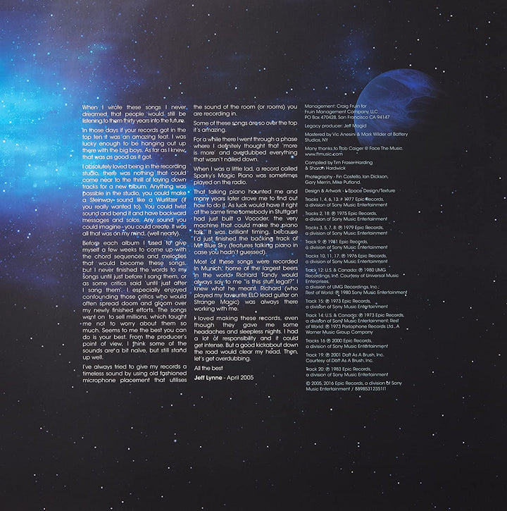 All Over The World: Das Allerbeste des Electric Light Orchestra [Vinyl]
