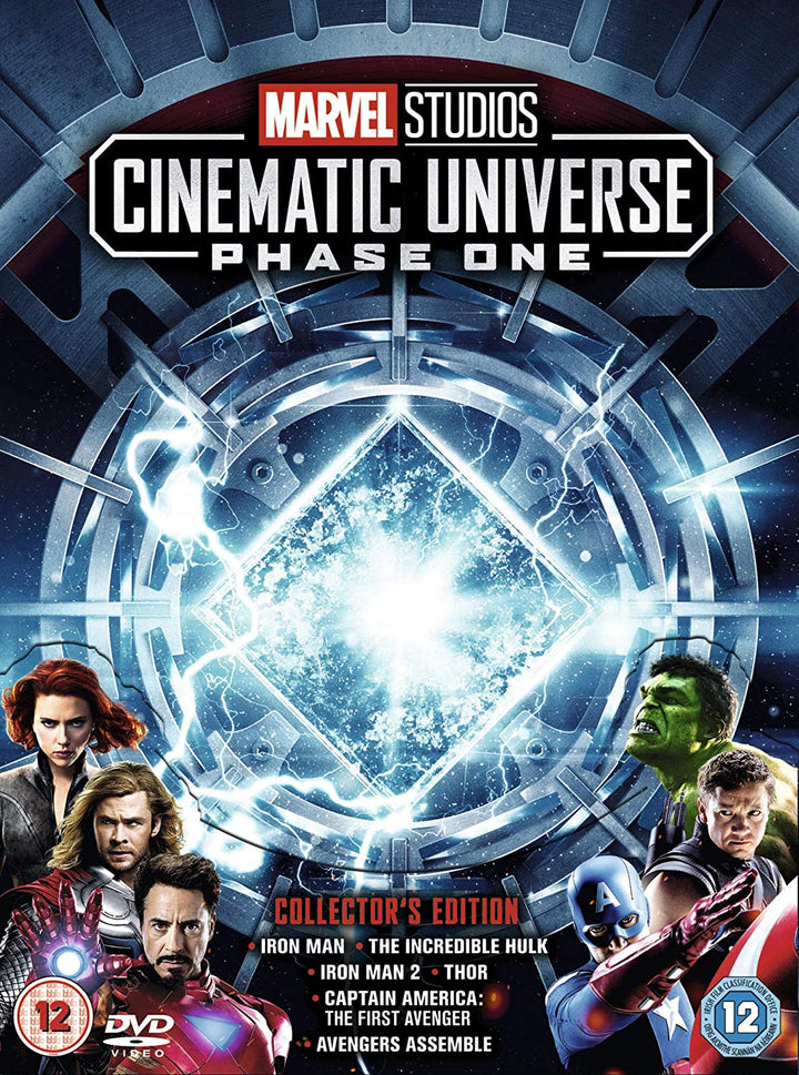 Marvel Studios Phase 1 Collection (2012) - DVD Box Set (Region 2)