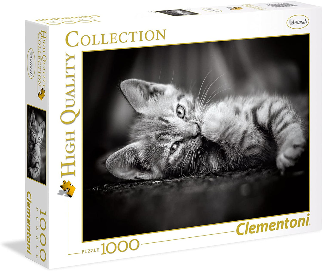 Clementoni 39422 Kitten - HQC Jigsaw Puzzle puzzle for adults and children - 1000 Pieces