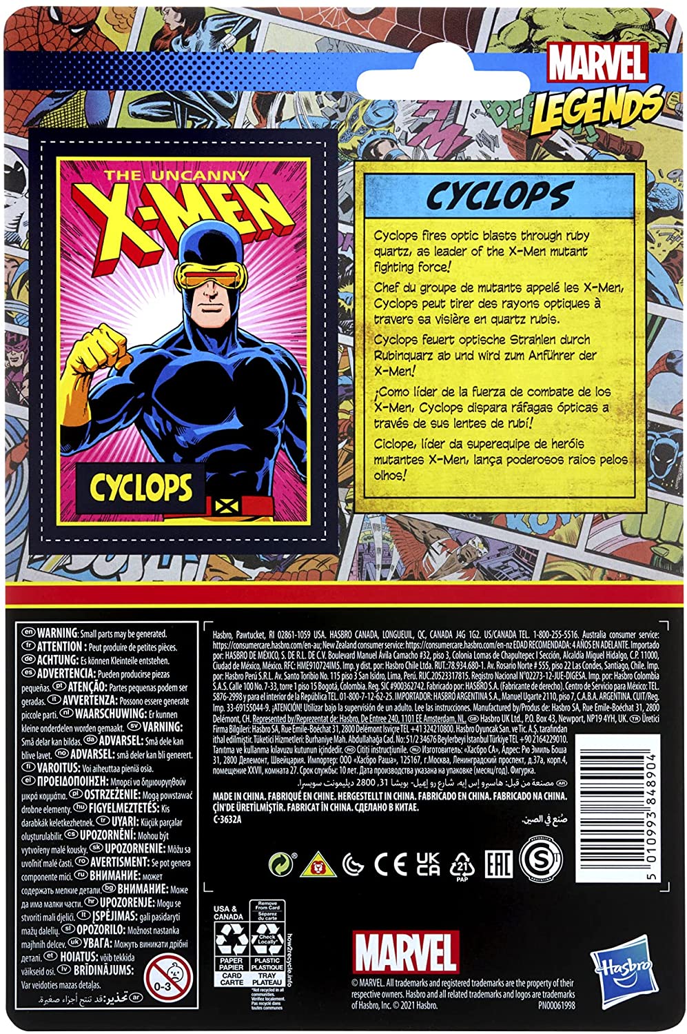 Hasbro Collectibles – Marvel Legends Recollect Retro Cyclops