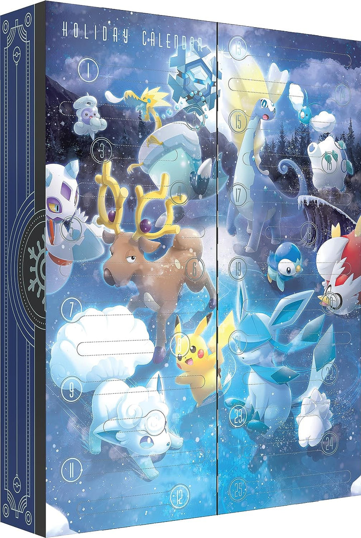 Pokémon TCG: Holiday Calendar (8 Foil Promo Cards, 5 Booster Packs & more)