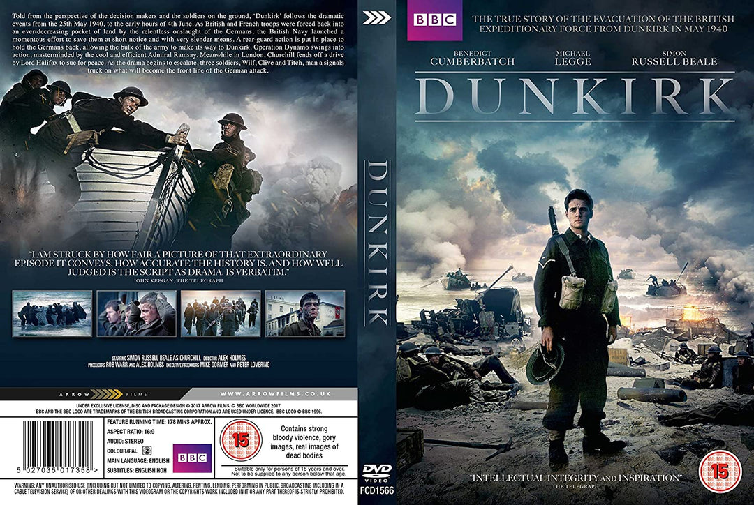 Dunkirk (BBC) - War/Action [DVD]