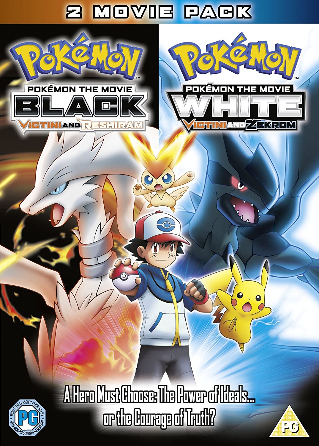 Pokemon the Movie: Black y Pokemon the Movie: White (paquete doble) [DVD]