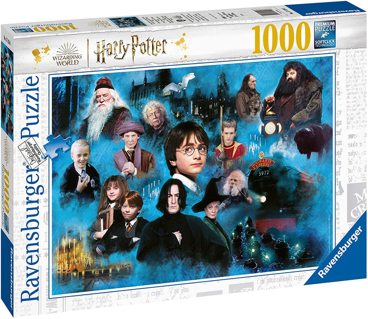RAVENSBURGER PUZZLE 17128 Magic World 1000 Teile Harry Potter Puzzle für Erwachsene