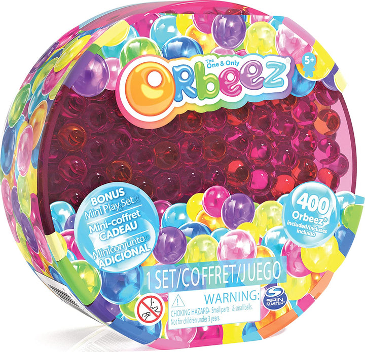 Orbeez Surprise Activity Orb Bundle, 1600 Wasserperlen in 4 Mini-Aktivitätsspielen