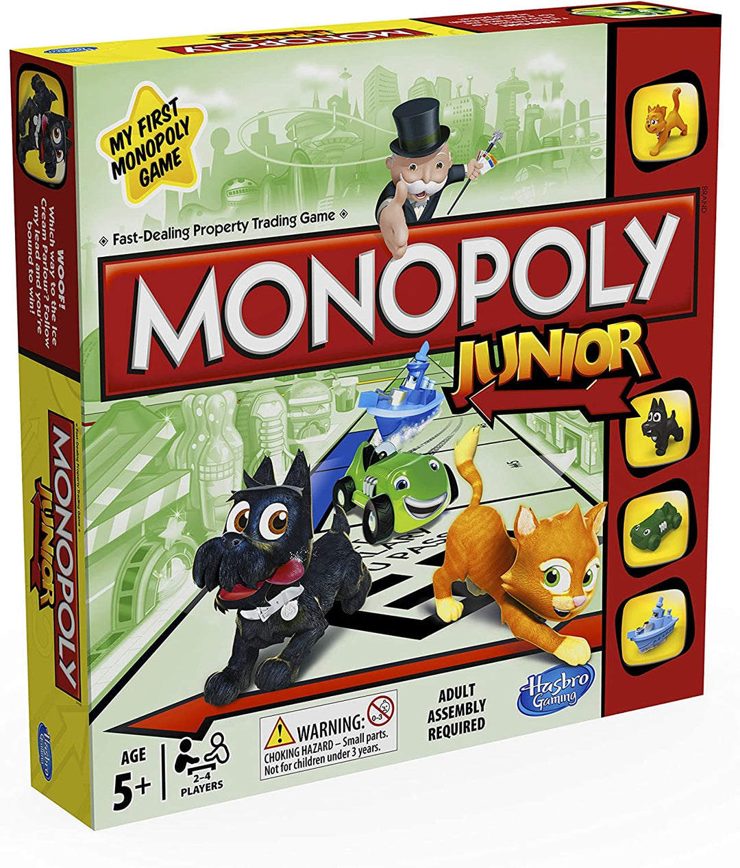 Monopoly Hasbro Gaming Junior-Spiel