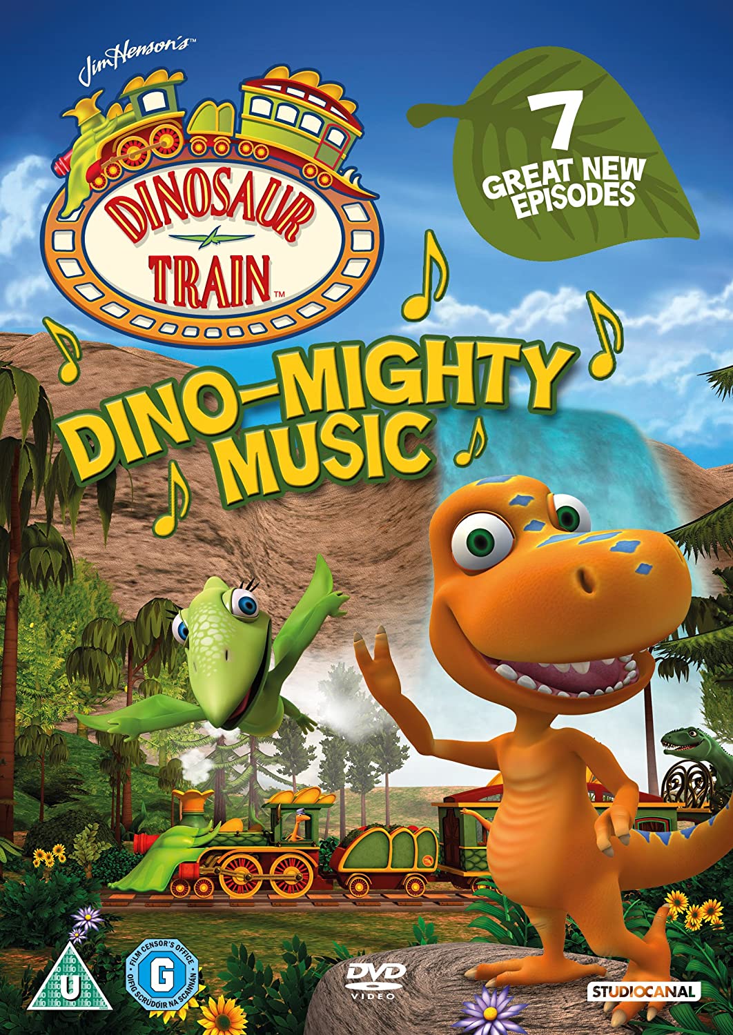 Dinosaurierzug: Dino-Mighty Music – [DVD]
