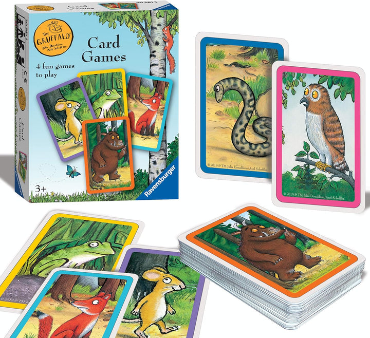 Ravensburger Das Grüffelo-Kartenspiel für Kinder ab 3 Jahren – Schnappschuss, glückliche Familien, Tausch oder Paare