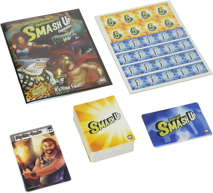 Alderac Entertainment ALD05509 Smash Up It's Your Fault Game, multicoloured