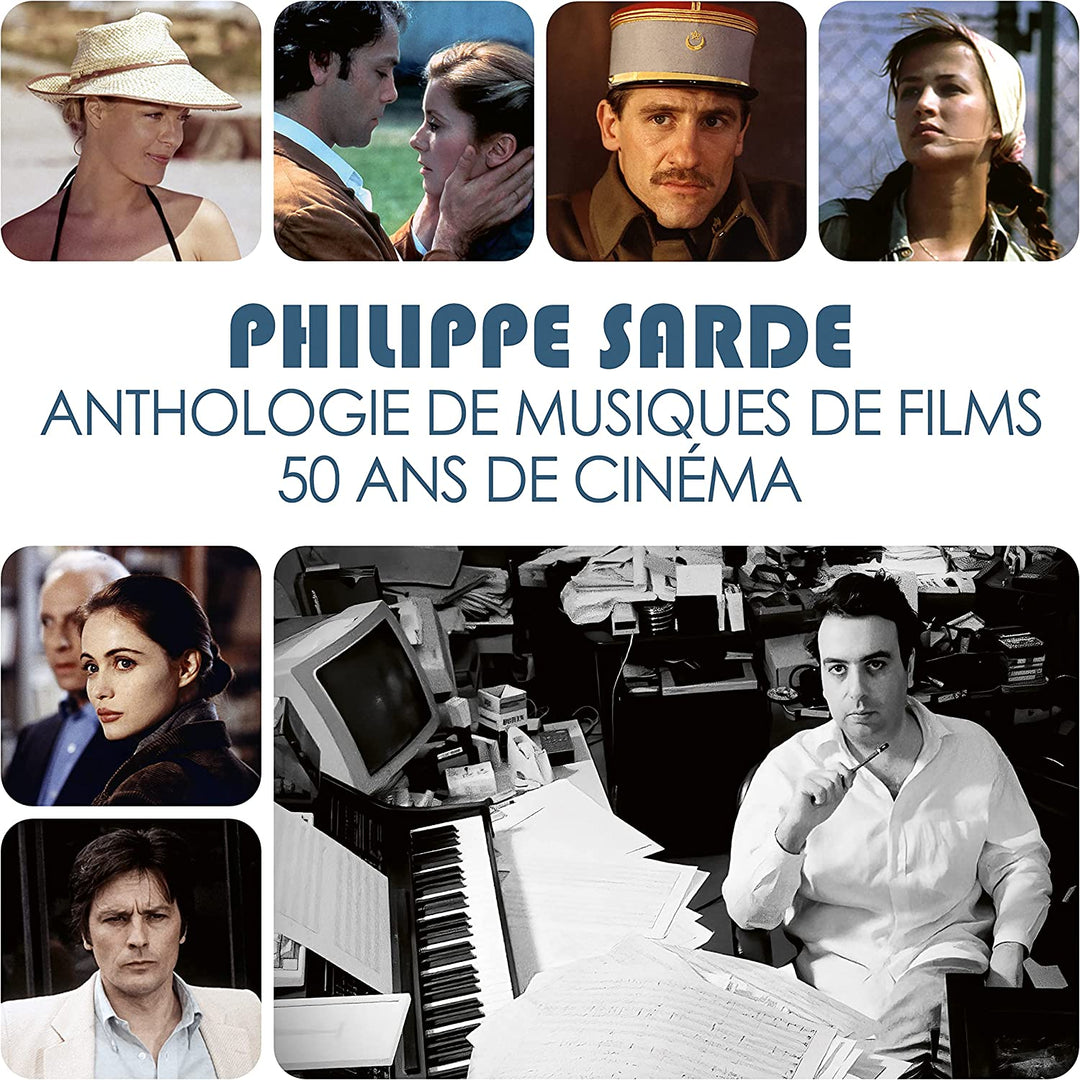 Philippe Sarde - Anthologie de musiques de movies 50 ans de cinema [CD]