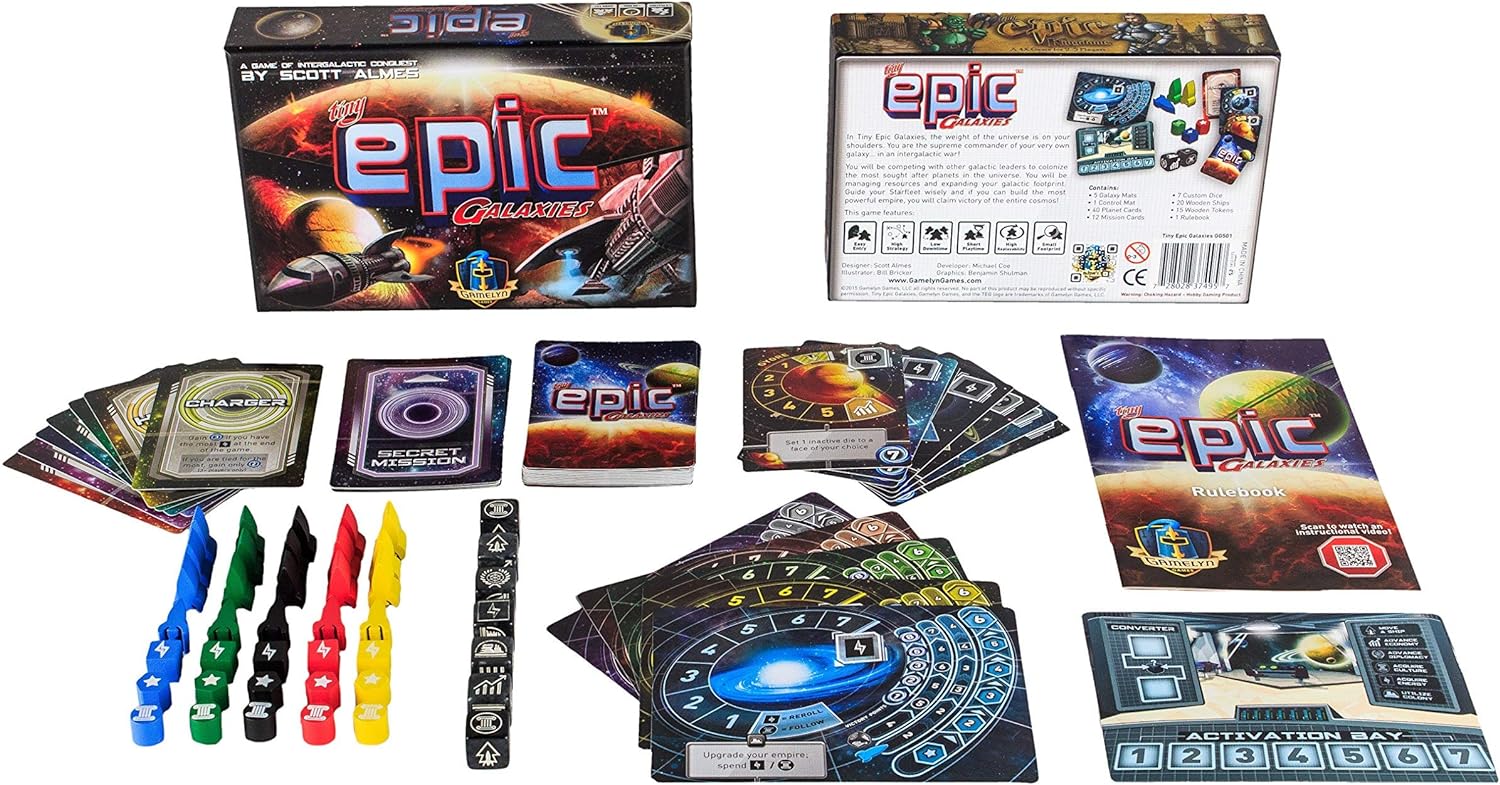 Gamelyn Games Tiny Epic Galaxies: Beyond the Black Expansion 5