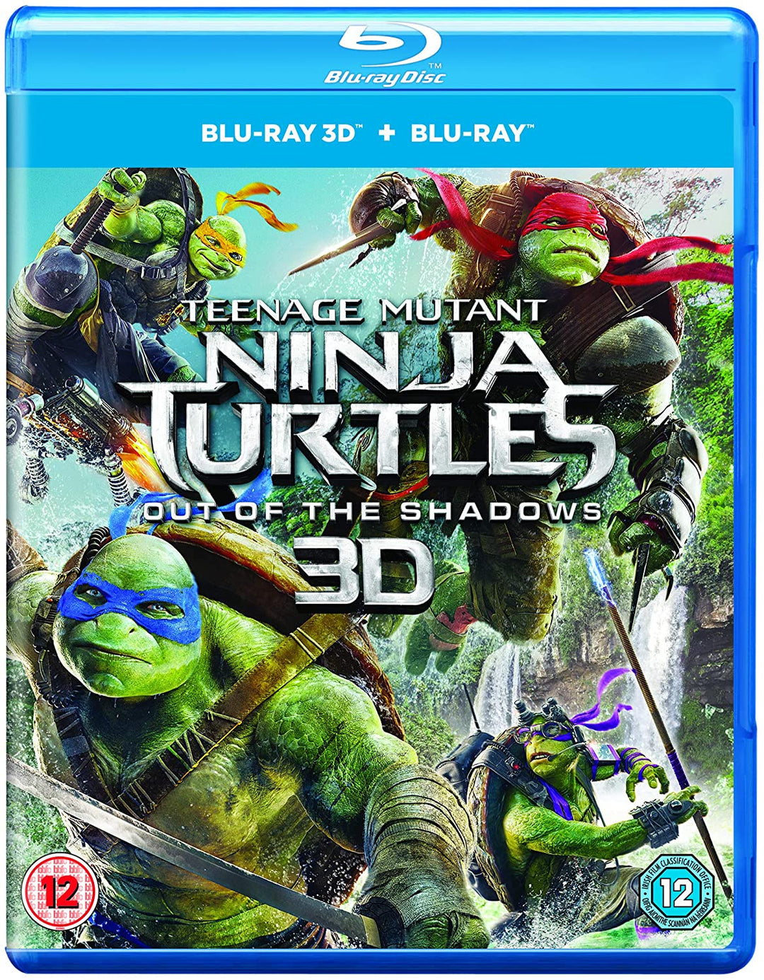 Teenage Mutant Ninja Turtles: Out Of The Shadows - Action/Adventure [Blu-ray]