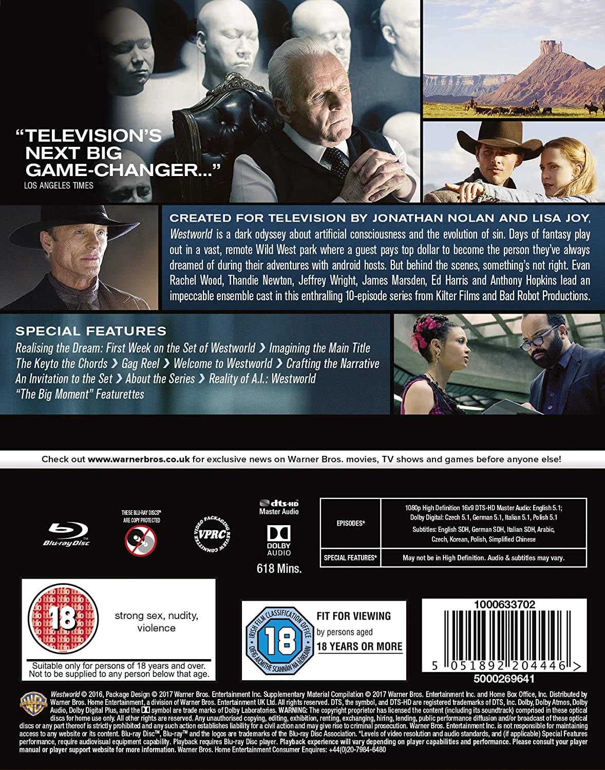Westworld - Staffel 1 [Blu-ray] 2