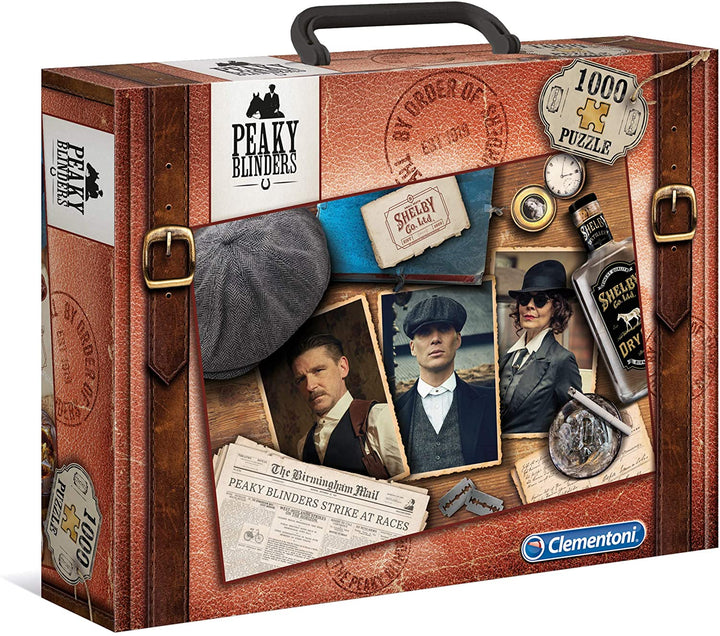 Clementoni 39557 Collection Puzzle Peaky Blinders 1000 Teile Made in Italy Puzzles für Erwachsene Puzzles Netflix