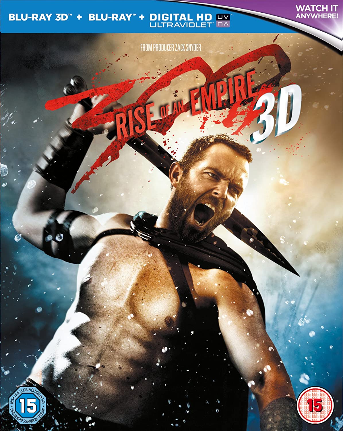 300: Rise of an Empire (2013) - Blu-ray 3D + Blu-ray + Digital UV Copy [Region Free] 2