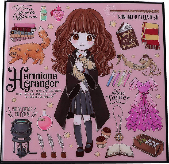 Nemesis Now Harry Potter Hermine Grainger Cartoon, kristallklare Kunst, Rosa, 32 cm