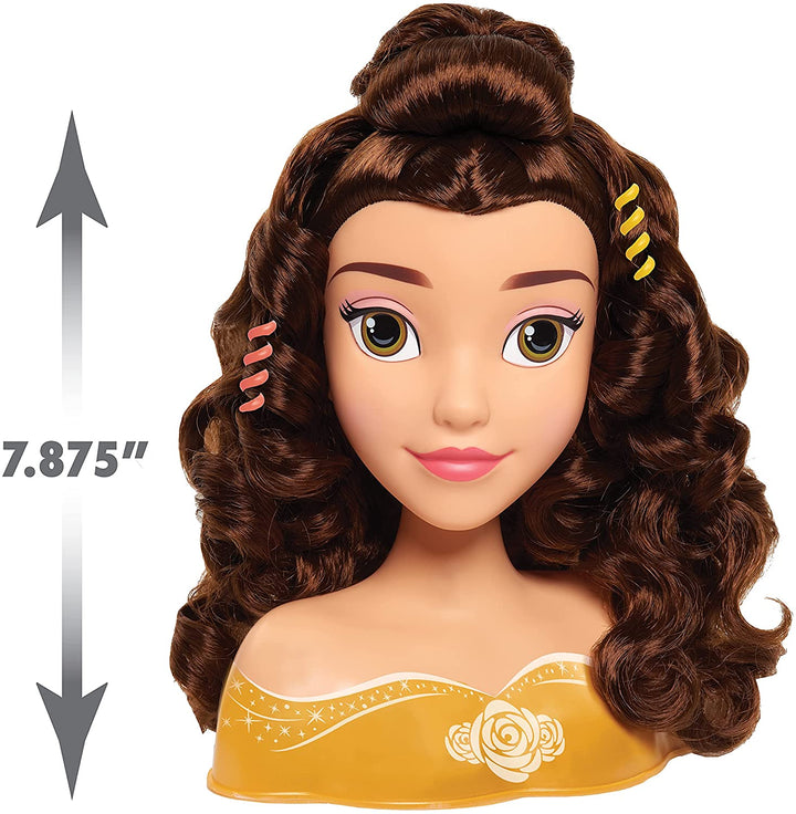 JP Disney Styling JPL87379 Disney Princess Belle Styling Head, Multi Colour