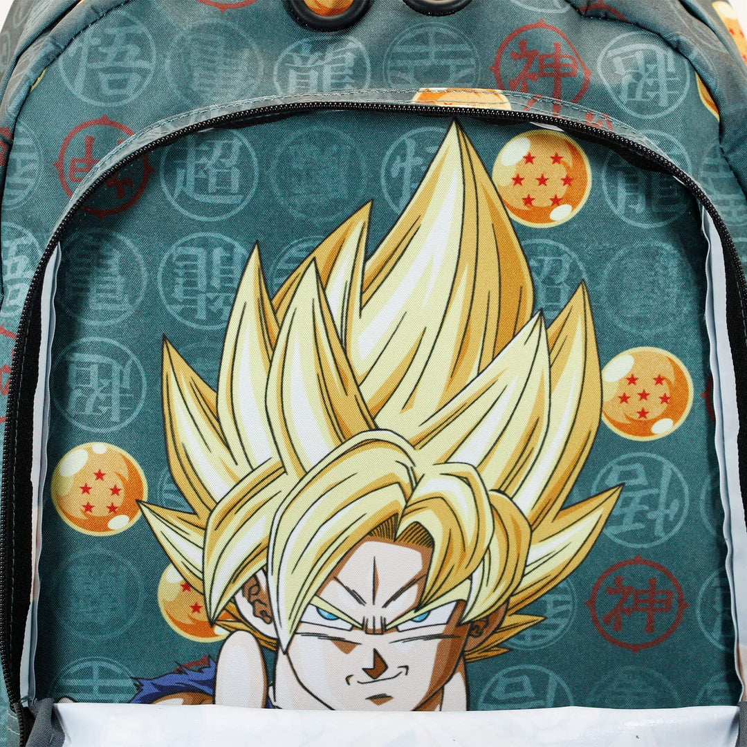 Dragon Ball Strength-Fan HS Kampfrucksack, Grün