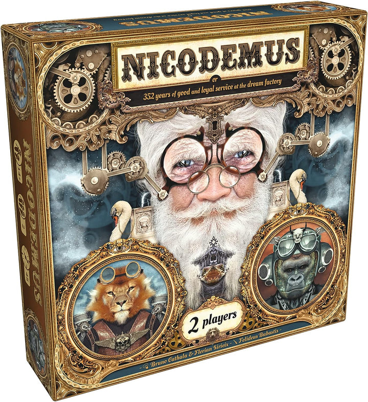 Bombyx Nicodemus – Ressourcenmanagement-Strategie-Brettspiel, ab 14 Jahren, 2 Spieler,