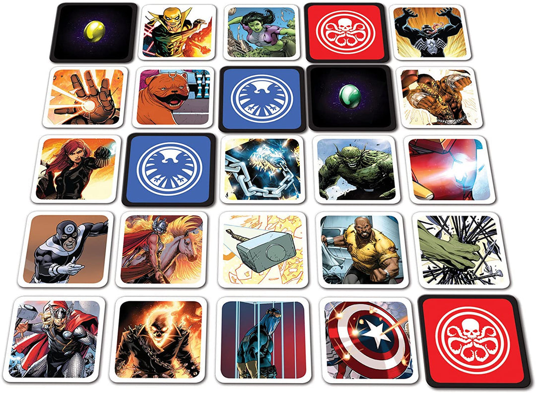 Codenamen Marvel-Kartenspiel